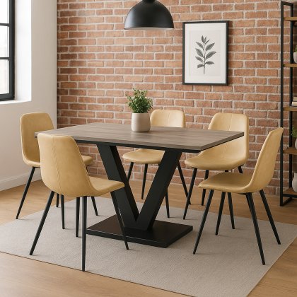 Dining Table - Niton Finish Dining Table - Niton Finish