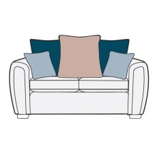 Memphis 2 Seater Sofabed with Regal Mattress and Standard Back