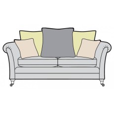 Lowry 2 Seater Pillow Back