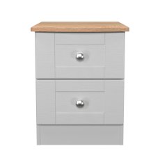 Shalfleet 2 Drawer Bedside