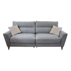 Jersey 3 Seater Standard Back Sofa in Hamilton Silver Feet Rustic Oak - Special Deal Jersey 3 Seater Standard Back Sofa in Hamilton Silver Feet Rustic Oak - Special Deal