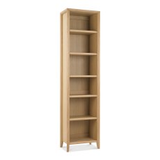 Barton Oak Narrow Bookcase