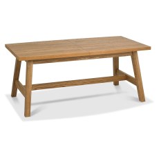 Brighstone Rustic Oak 4-6 Extension Dining Table