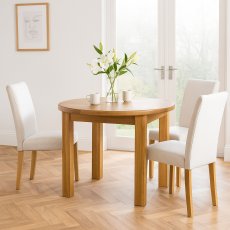 Arreton Round Extending Table Arreton Round Extending Table