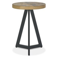 Elmfield - Rustic Oak Lamp Table