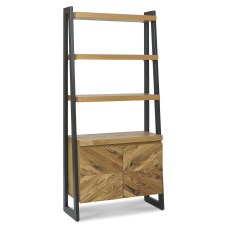 Elmfield - Rustic Oak Open Display Unit