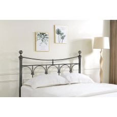 Naples Antique Nickel Bedframe