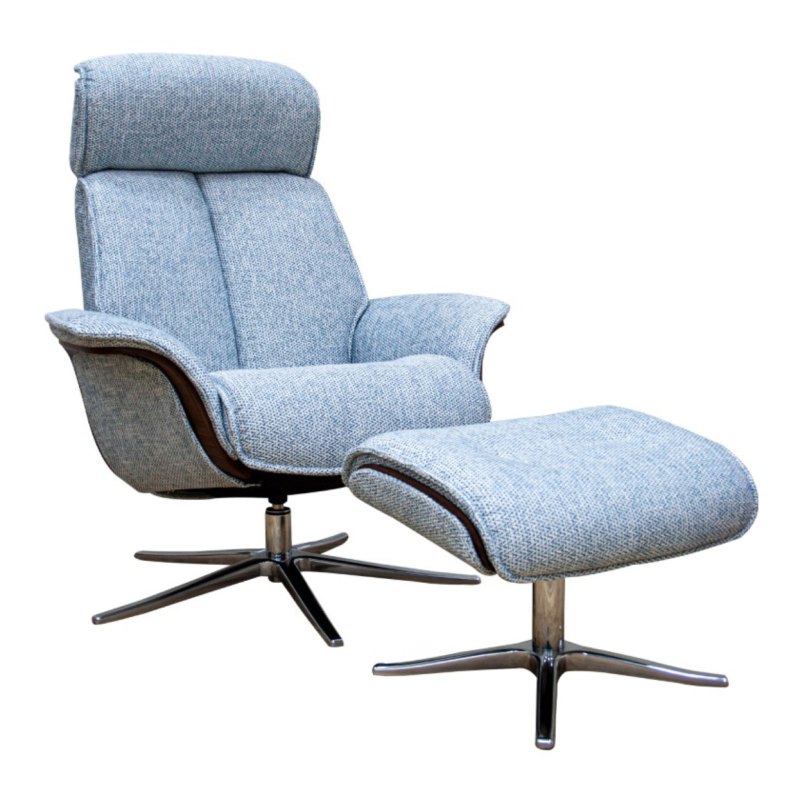 G Plan Ergoform Lund Chair and Stool with Upholstered Sides G Plan Ergoform Lund Chair and Stool with Upholstered Sides