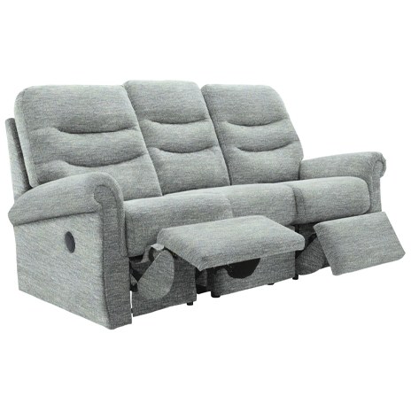 G Plan Holmes 3 Seater Double Electric Recliner Sofa G Plan Holmes 3 Seater Double Electric Recliner Sofa