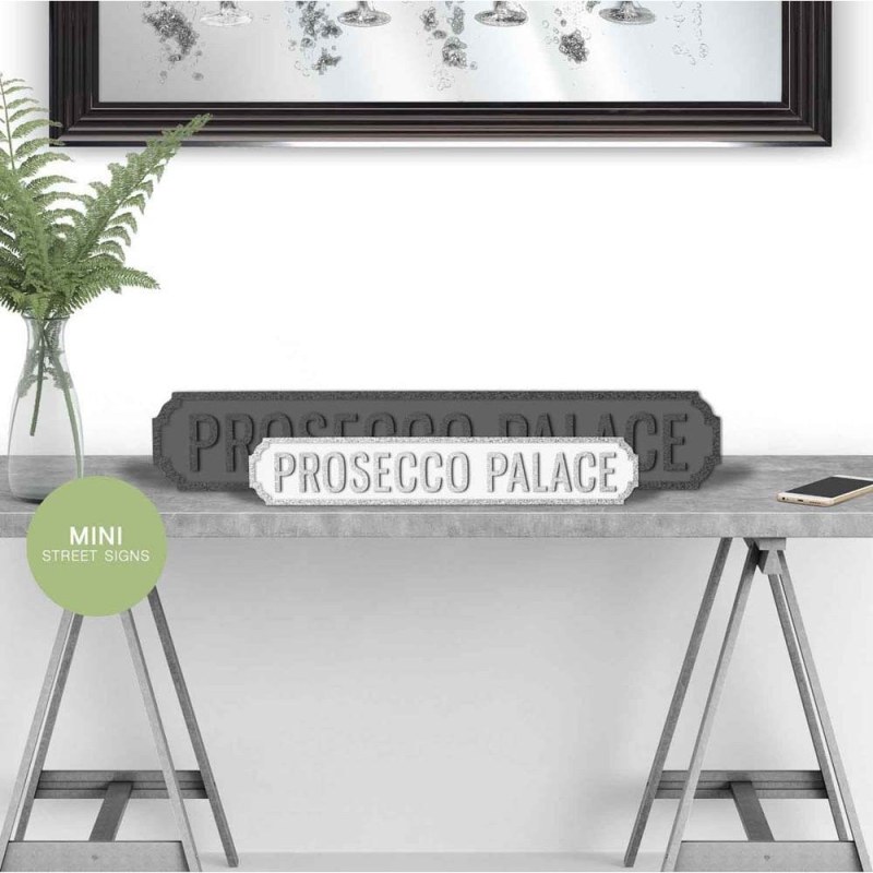 Prosecco Sign White Prosecco Sign White