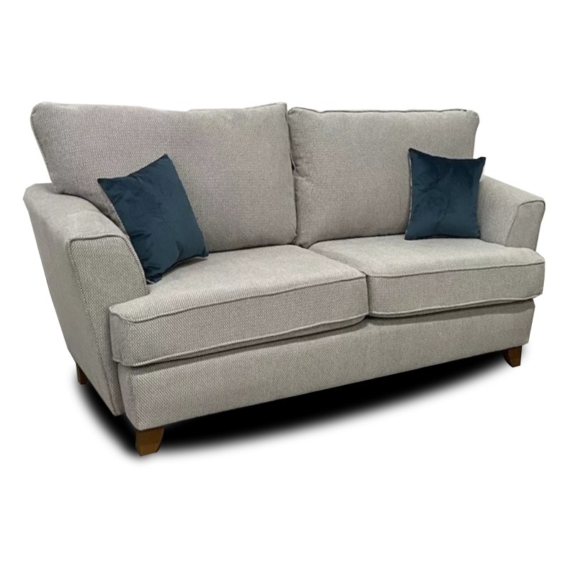 Jakarta 2 Seater in Minerva Silver with Oak Feet Jakarta 2 Seater in Minerva Silver with Oak Feet