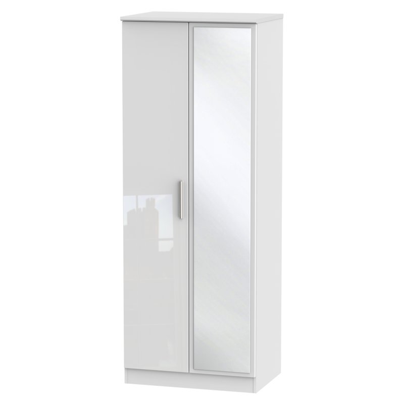 Knighton Tall 2ft6in Mirror Robe Knighton Tall 2ft6in Mirror Robe