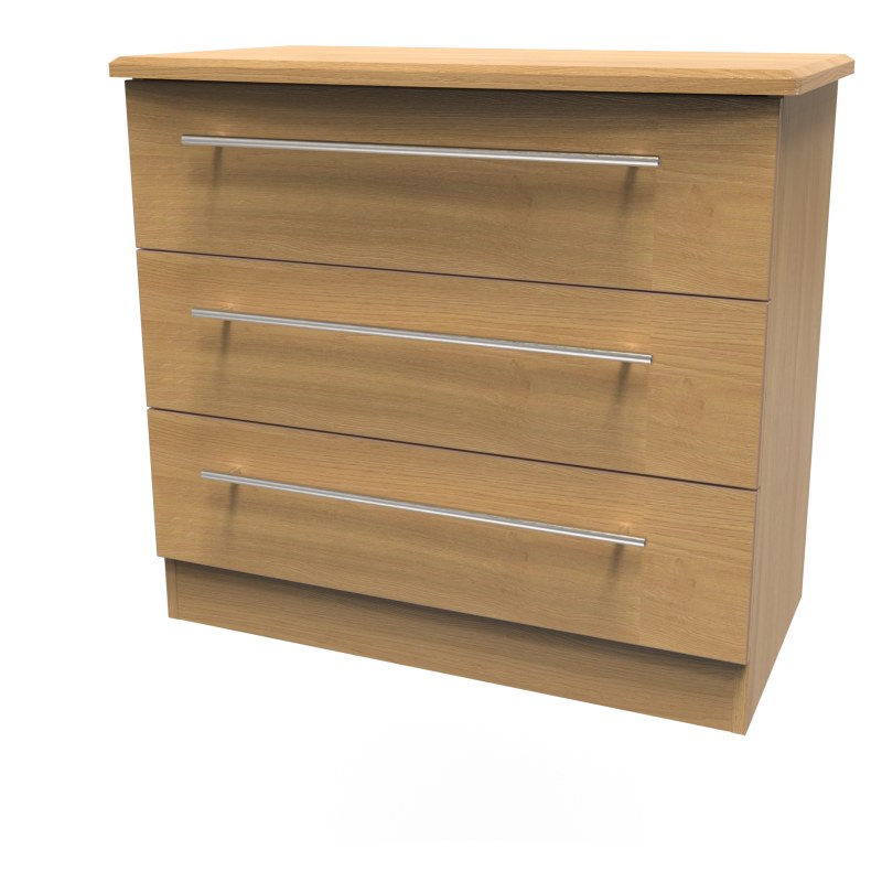 Shalcombe 3 Drawer Chest Shalcombe 3 Drawer Chest