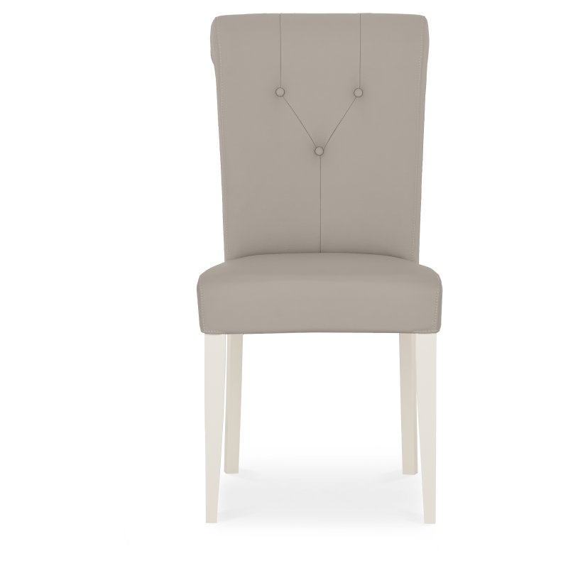 Seaview Upholstered Chair - Pebble Grey Fabric (single) Seaview Upholstered Chair - Pebble Grey Fabric (single)