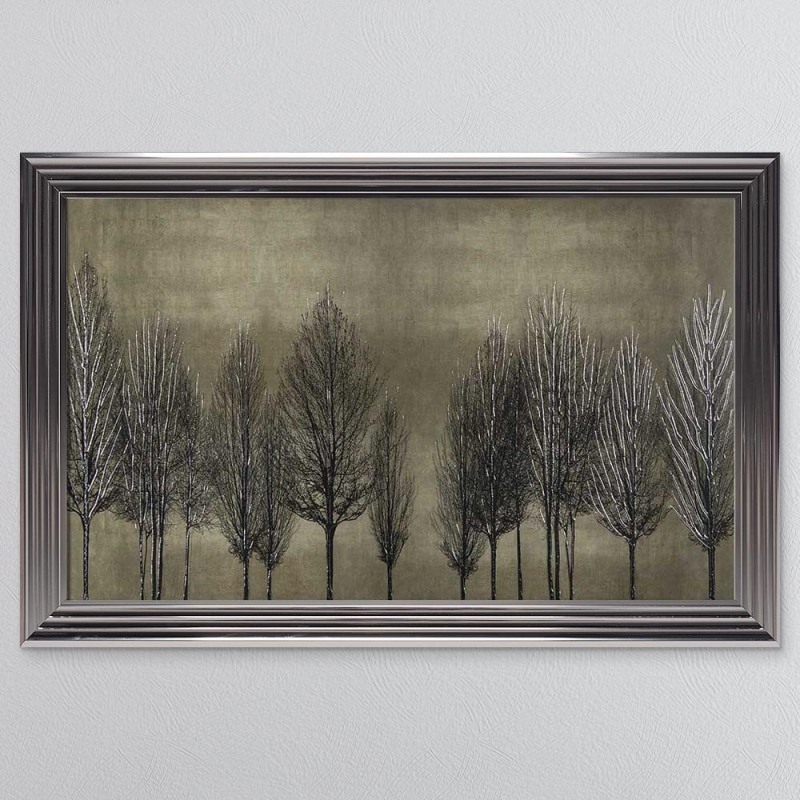 Sundown Forest - Metalic Frame - 114x74cm Sundown Forest - Metalic Frame - 114x74cm