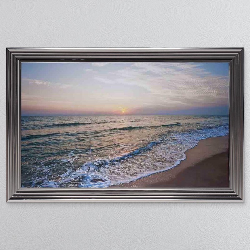 Sunrise Beach - Metalic Frame - 114x74cm Sunrise Beach - Metalic Frame - 114x74cm