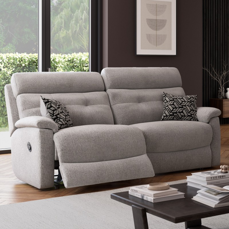 Leo 3 Seater Manual Recliner Sofa Leo 3 Seater Manual Recliner Sofa