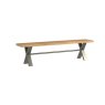 Fishbourne Oak 180 Bench