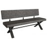 Fishbourne Large Upholstered Bench With Back