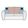 Memphis 3 Seater Sofabed with Regal Mattress and Pillow Back Memphis 3 Seater Sofabed with Regal Mattress and Pillow Back