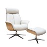 G Plan Ergoform Lund Chair and Stool with Show-Wood Panels G Plan Ergoform Lund Chair and Stool with Show-Wood Panels