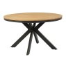 Fishbourne Oak 130cm Round Dining Table