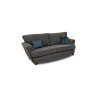 Jakarta 2 Seater in Minerva Grey with Oak Feet