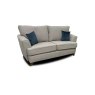 Jakarta 2 Seater in Minerva Silver with Oak Feet