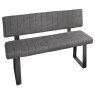 Fishbourne Vintage 120cm Side Bench with Back Fishbourne Vintage 120cm Side Bench with Back