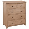 Wellow Oak 2+3 Drawer Chest