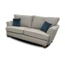 Jakarta 3 Seater In Minerva Silver with Oak Feet