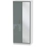 Knighton 2ft6in Mirror Robe Knighton 2ft6in Mirror Robe