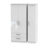 Knighton Triple 2 Drawer Robe Knighton Triple 2 Drawer Robe