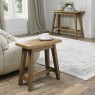 Brighstone Rustic Oak Side Table