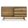 Brighstone Rustic Oak Wide Sideboard Brighstone Rustic Oak Wide Sideboard