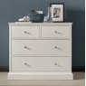 Gatcombe White 2+2 Drawer Chest Gatcombe White 2+2 Drawer Chest