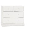 Gatcombe White 2+2 Drawer Chest Gatcombe White 2+2 Drawer Chest