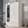 Gatcombe White Triple Wardrobe