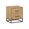 Rowridge 2 Drawer Nightstand