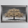 Cherry Tree Champagne - Metalic Frame - 114x74cm