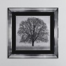 Winter Tree BM - Chrome Frame - 90x90cm